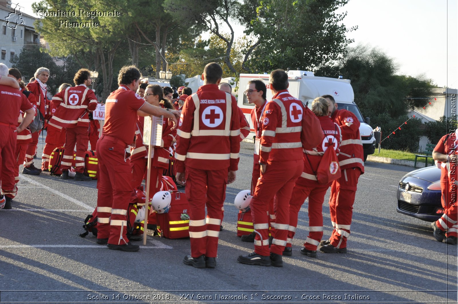 Scalea 14 Ottobre 2018 - XXV Gara Nazionale 1 Soccorso - Croce Rossa Italiana- Comitato Regionale del Piemonte