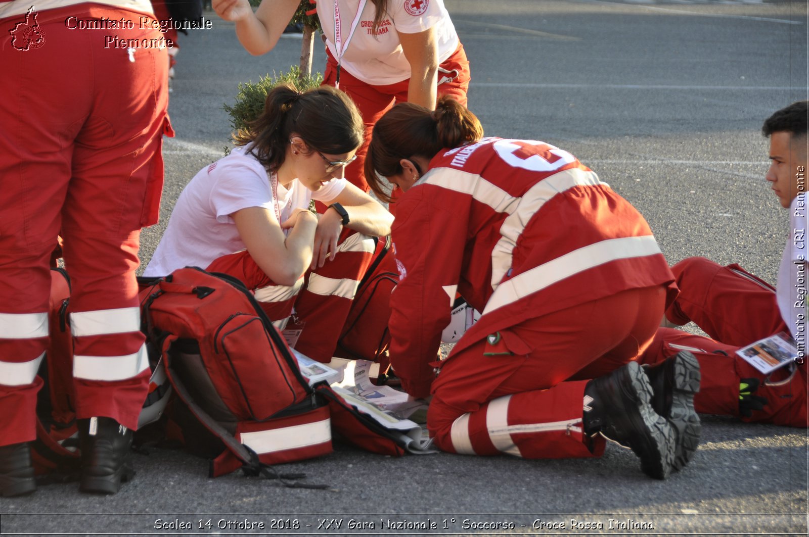 Scalea 14 Ottobre 2018 - XXV Gara Nazionale 1 Soccorso - Croce Rossa Italiana- Comitato Regionale del Piemonte