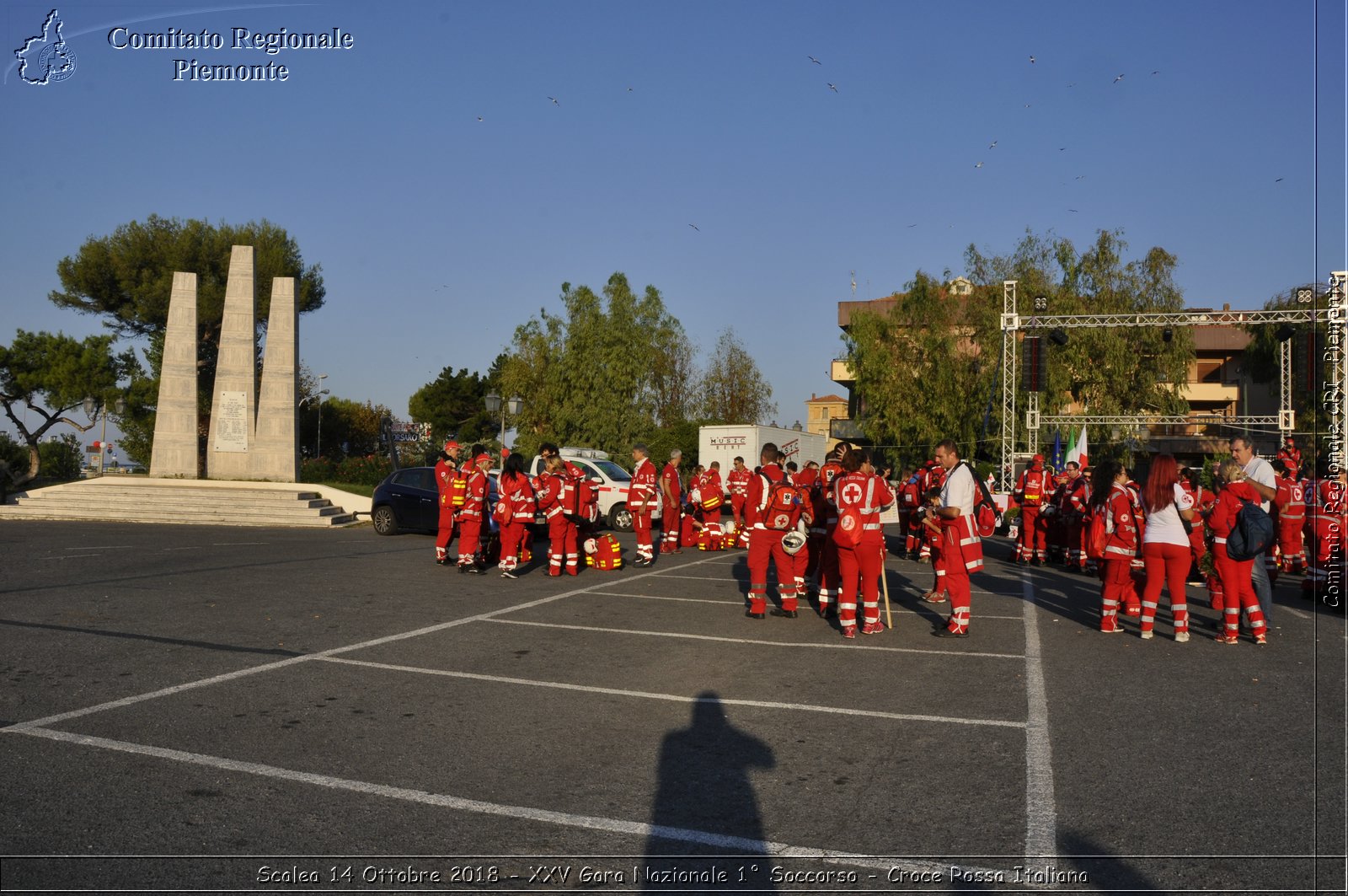 Scalea 14 Ottobre 2018 - XXV Gara Nazionale 1 Soccorso - Croce Rossa Italiana- Comitato Regionale del Piemonte