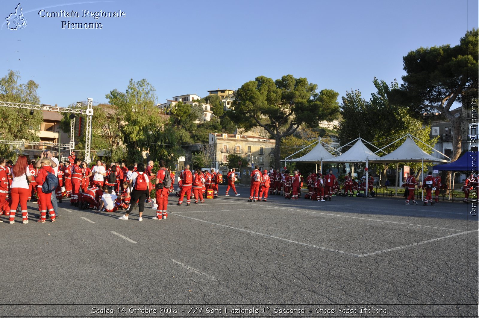 Scalea 14 Ottobre 2018 - XXV Gara Nazionale 1 Soccorso - Croce Rossa Italiana- Comitato Regionale del Piemonte