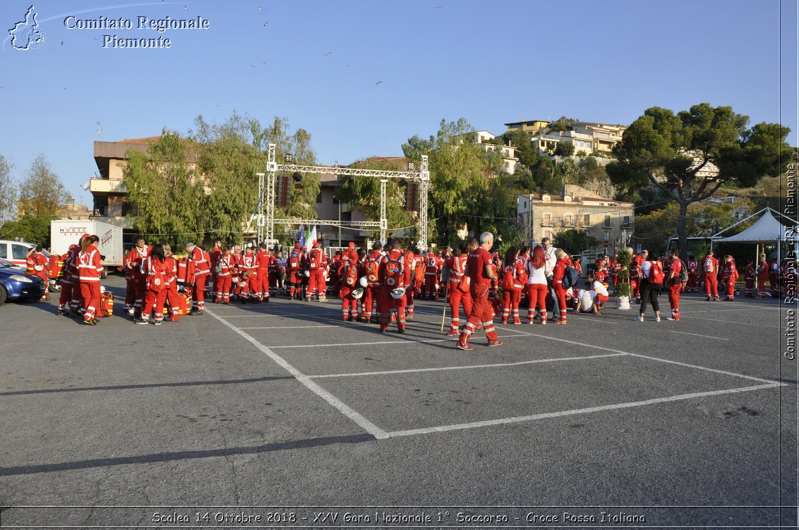 Scalea 14 Ottobre 2018 - XXV Gara Nazionale 1 Soccorso - Croce Rossa Italiana- Comitato Regionale del Piemonte