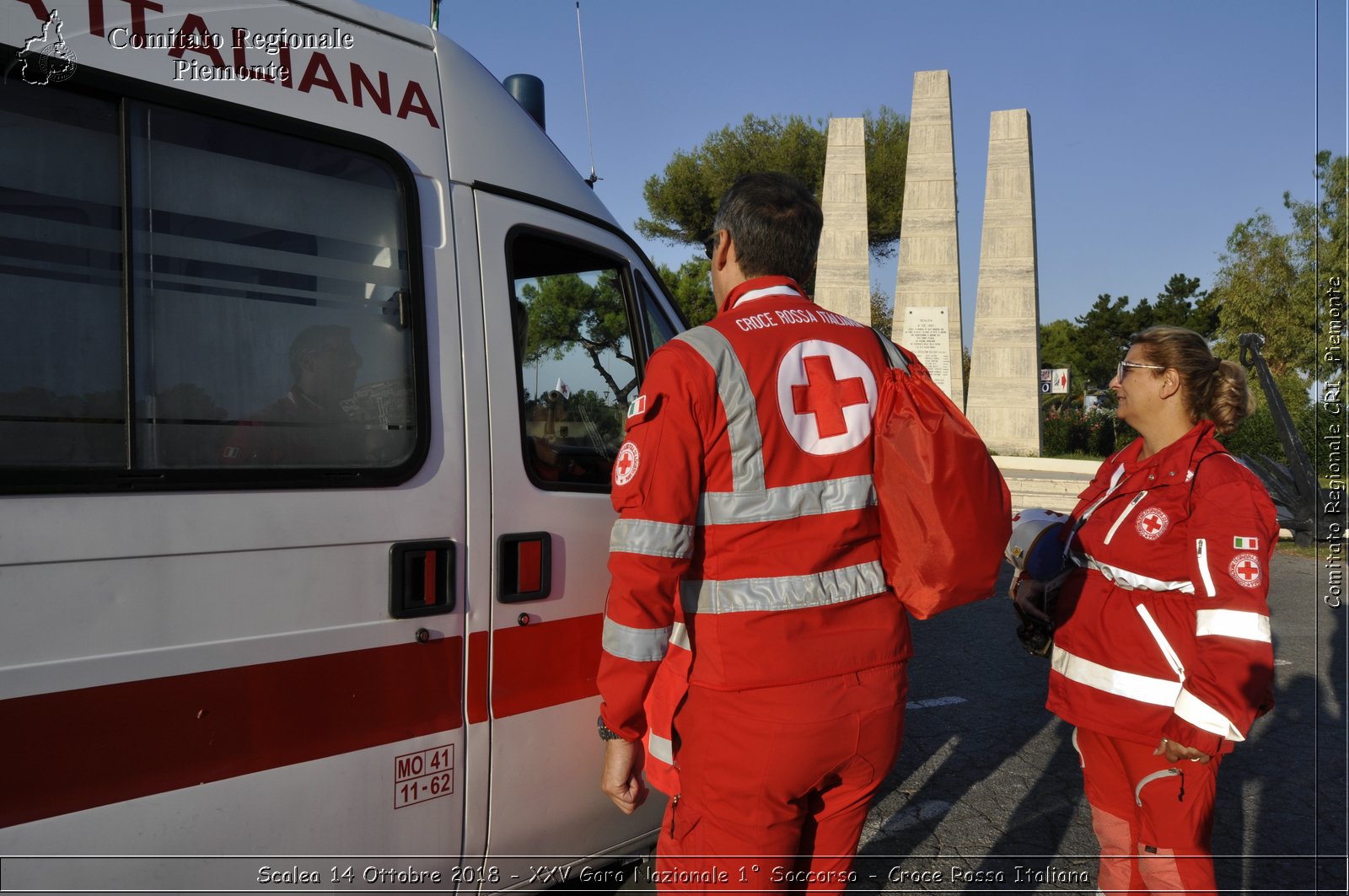 Scalea 14 Ottobre 2018 - XXV Gara Nazionale 1 Soccorso - Croce Rossa Italiana- Comitato Regionale del Piemonte