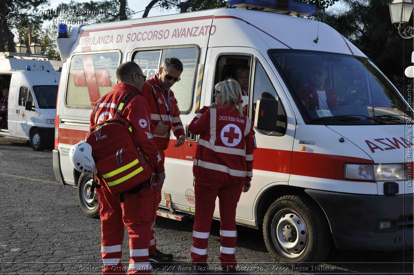 Scalea 14 Ottobre 2018 - XXV Gara Nazionale 1 Soccorso - Croce Rossa Italiana- Comitato Regionale del Piemonte