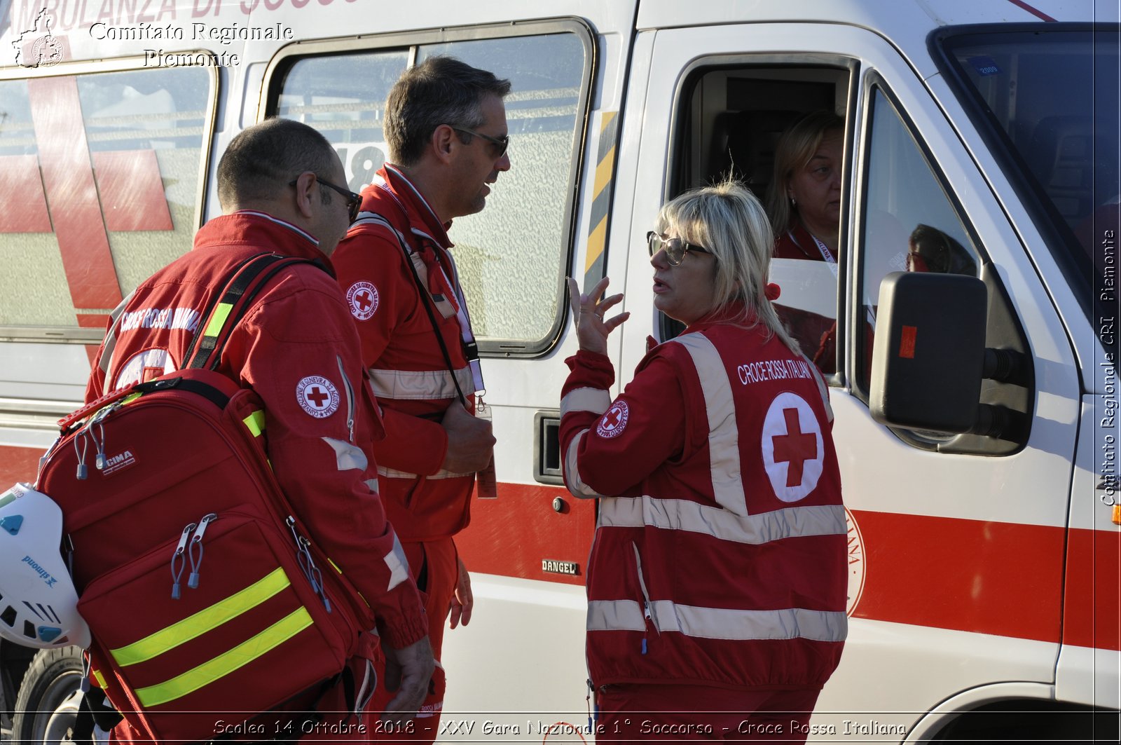 Scalea 14 Ottobre 2018 - XXV Gara Nazionale 1 Soccorso - Croce Rossa Italiana- Comitato Regionale del Piemonte