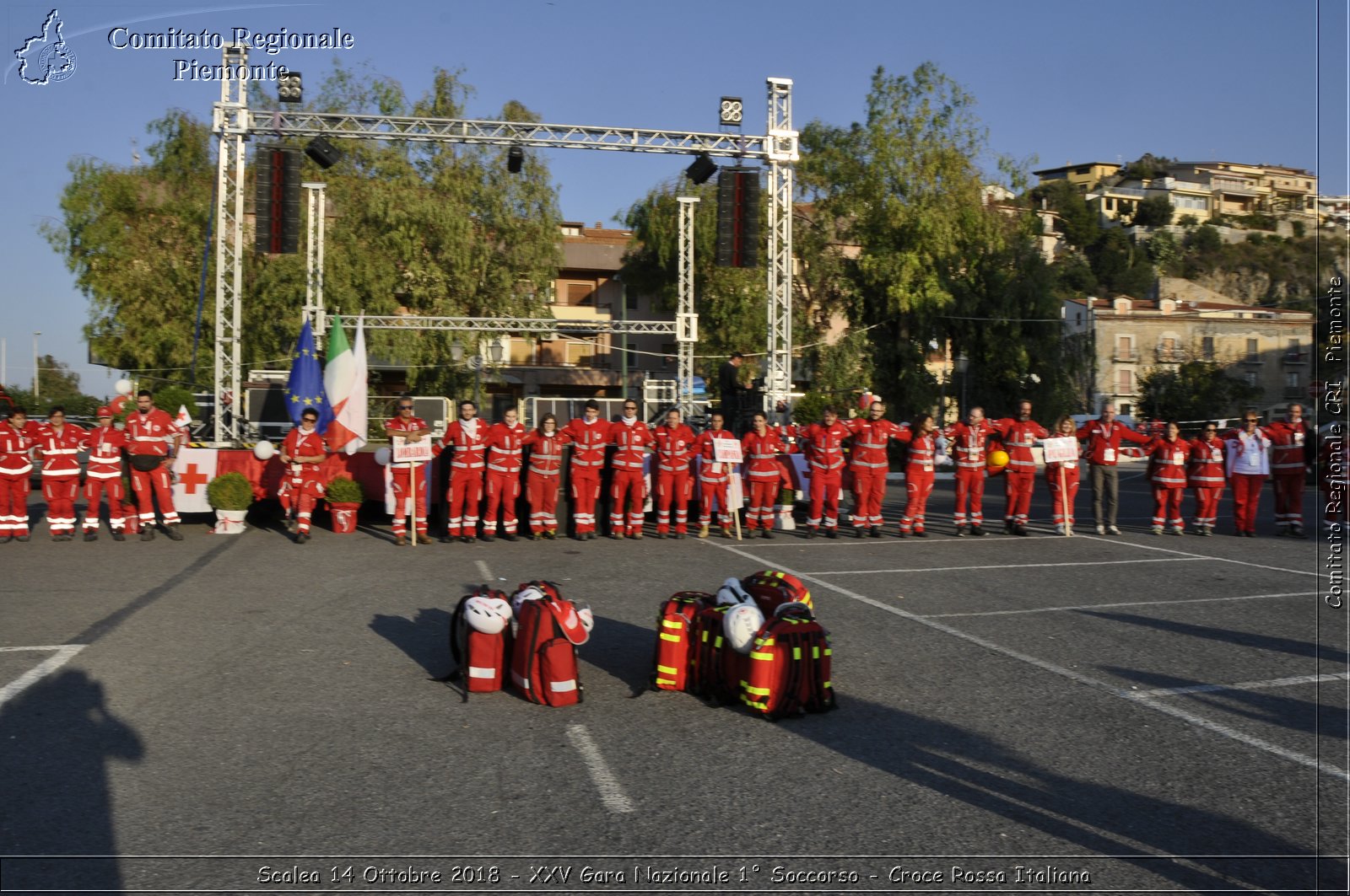 Scalea 14 Ottobre 2018 - XXV Gara Nazionale 1 Soccorso - Croce Rossa Italiana- Comitato Regionale del Piemonte