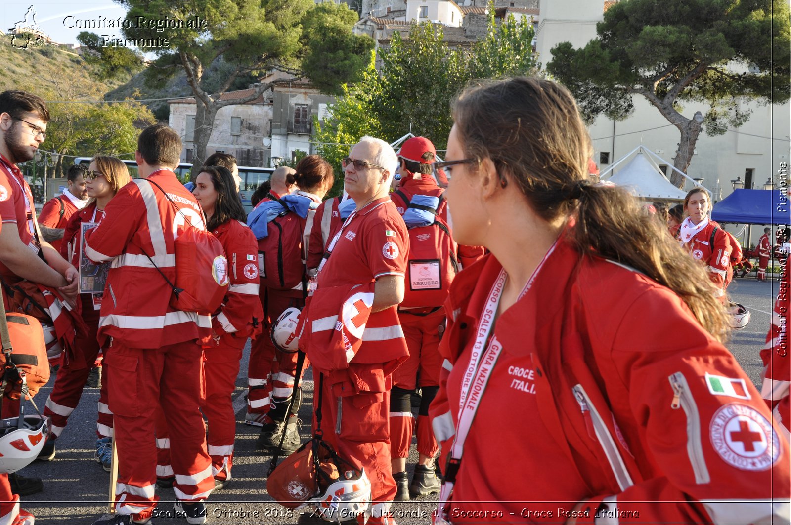 Scalea 14 Ottobre 2018 - XXV Gara Nazionale 1 Soccorso - Croce Rossa Italiana- Comitato Regionale del Piemonte