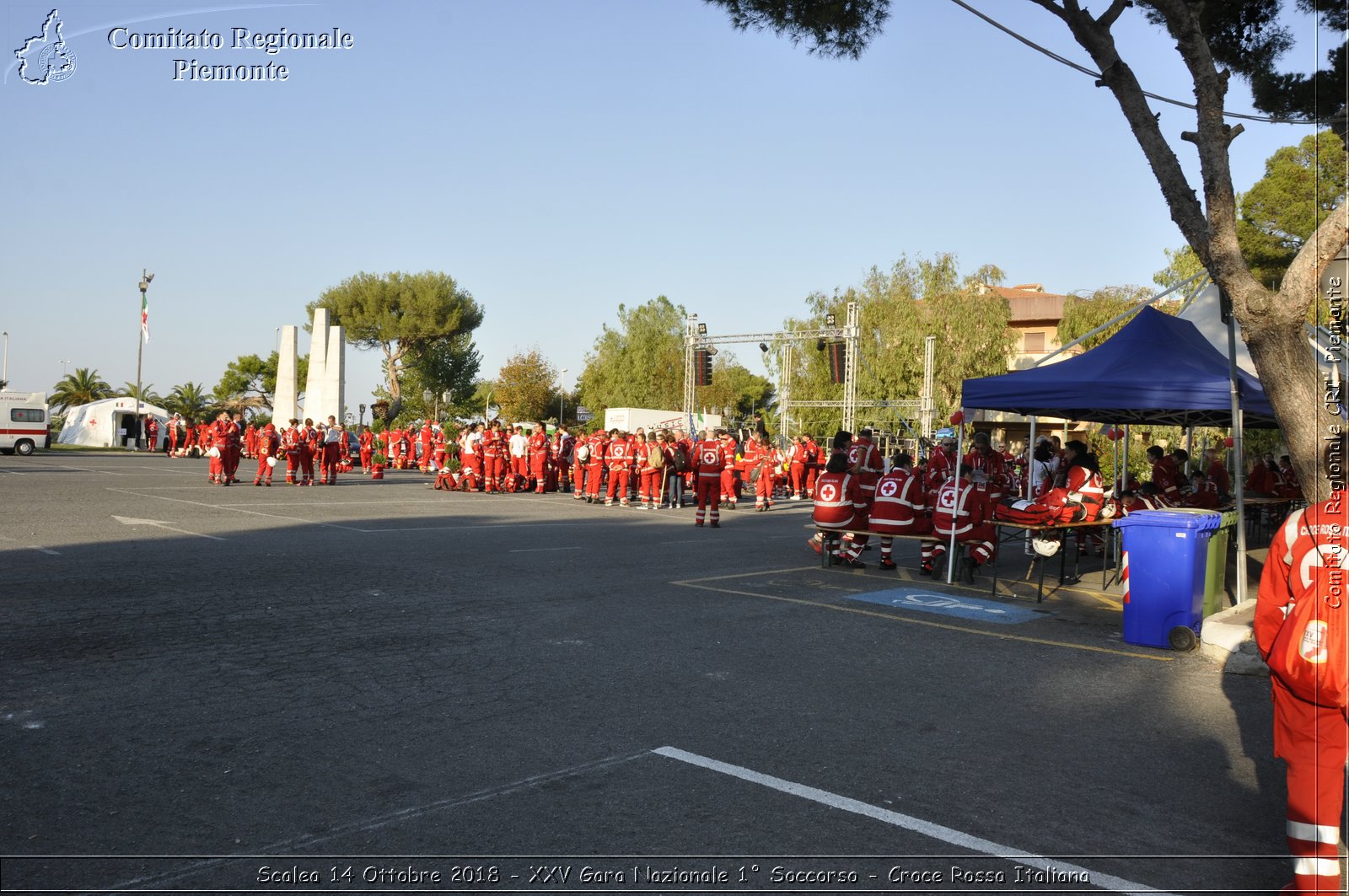 Scalea 14 Ottobre 2018 - XXV Gara Nazionale 1 Soccorso - Croce Rossa Italiana- Comitato Regionale del Piemonte