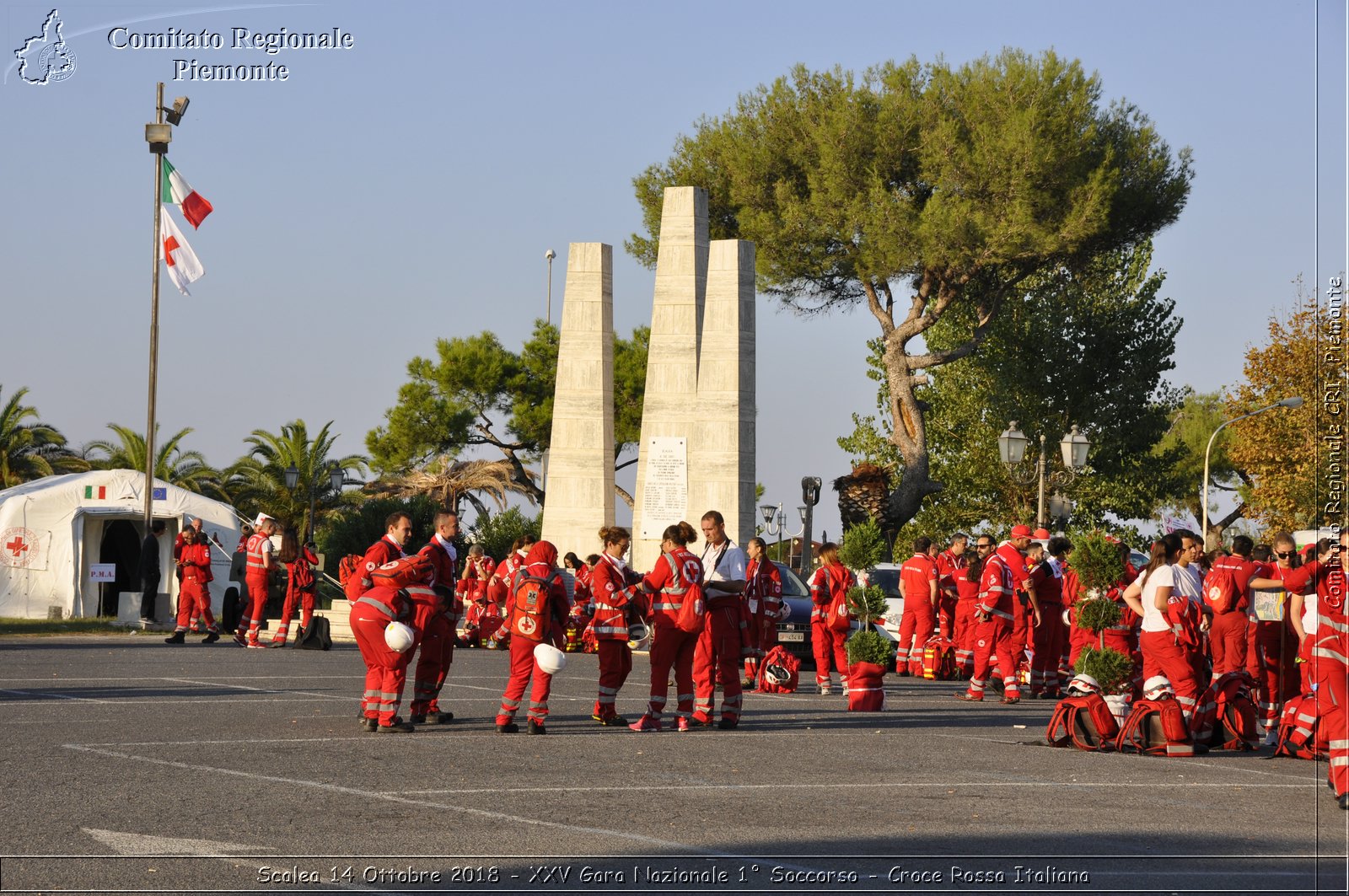 Scalea 14 Ottobre 2018 - XXV Gara Nazionale 1 Soccorso - Croce Rossa Italiana- Comitato Regionale del Piemonte