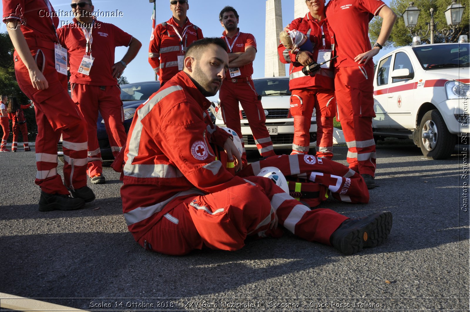 Scalea 14 Ottobre 2018 - XXV Gara Nazionale 1 Soccorso - Croce Rossa Italiana- Comitato Regionale del Piemonte