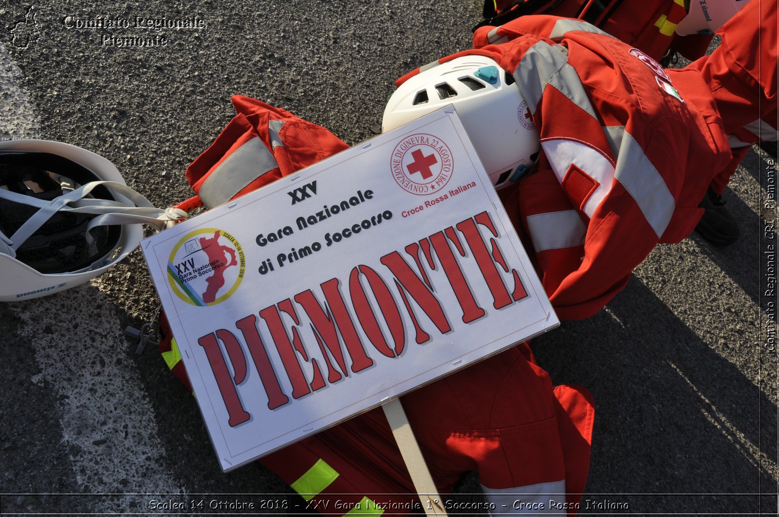 Scalea 14 Ottobre 2018 - XXV Gara Nazionale 1 Soccorso - Croce Rossa Italiana- Comitato Regionale del Piemonte