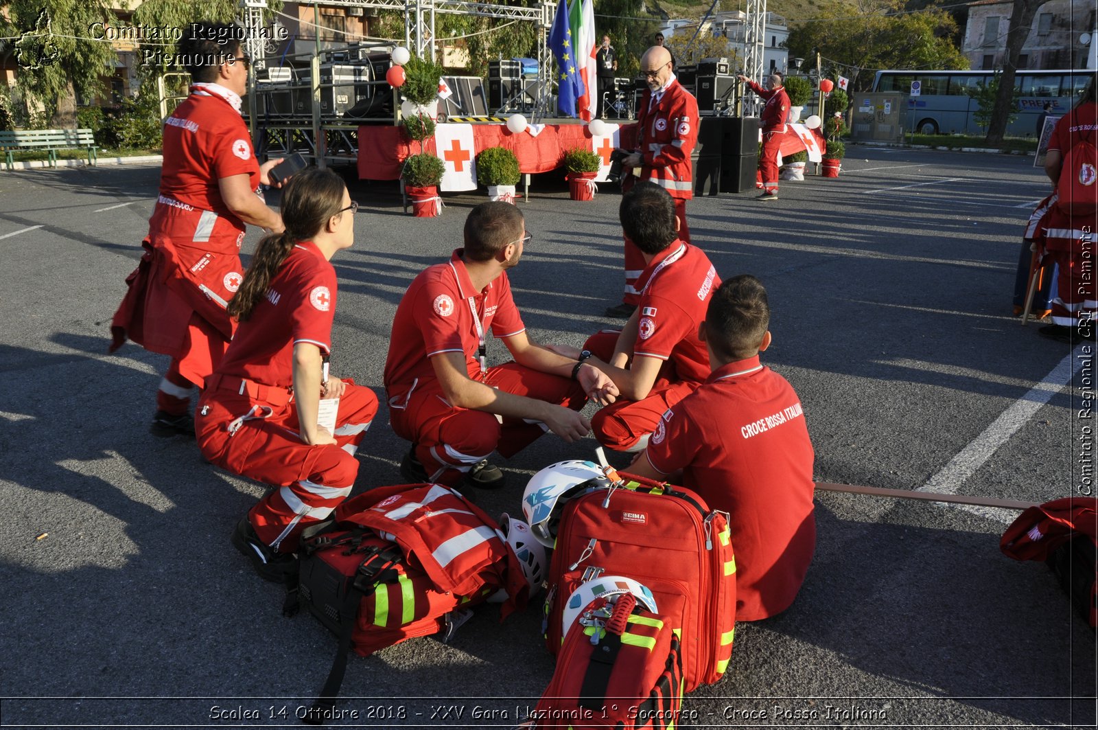 Scalea 14 Ottobre 2018 - XXV Gara Nazionale 1 Soccorso - Croce Rossa Italiana- Comitato Regionale del Piemonte