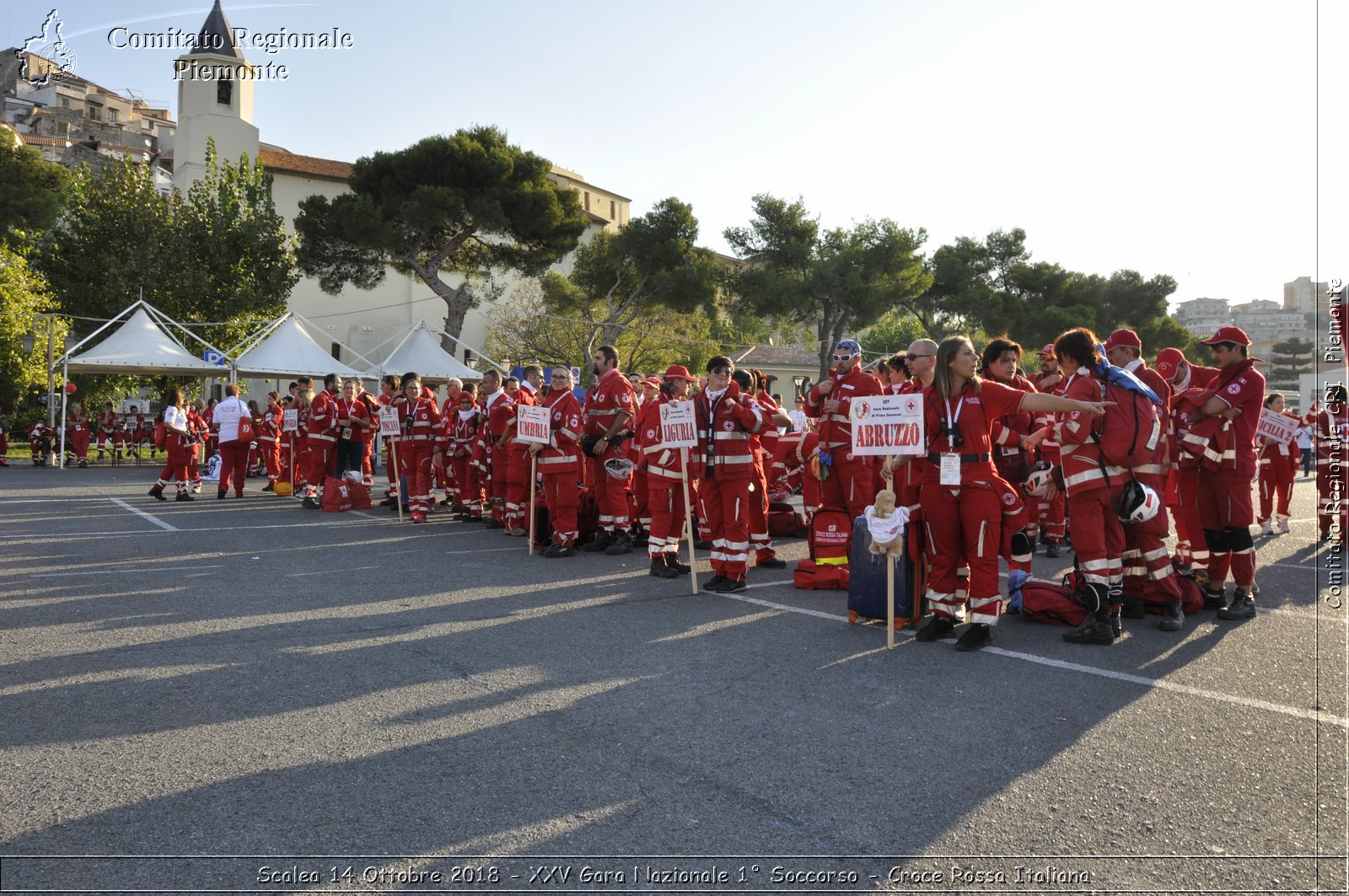 Scalea 14 Ottobre 2018 - XXV Gara Nazionale 1 Soccorso - Croce Rossa Italiana- Comitato Regionale del Piemonte