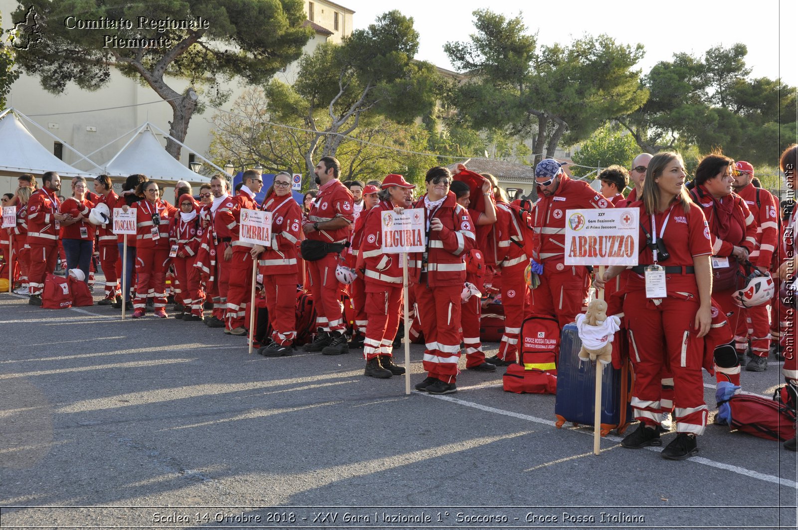 Scalea 14 Ottobre 2018 - XXV Gara Nazionale 1 Soccorso - Croce Rossa Italiana- Comitato Regionale del Piemonte