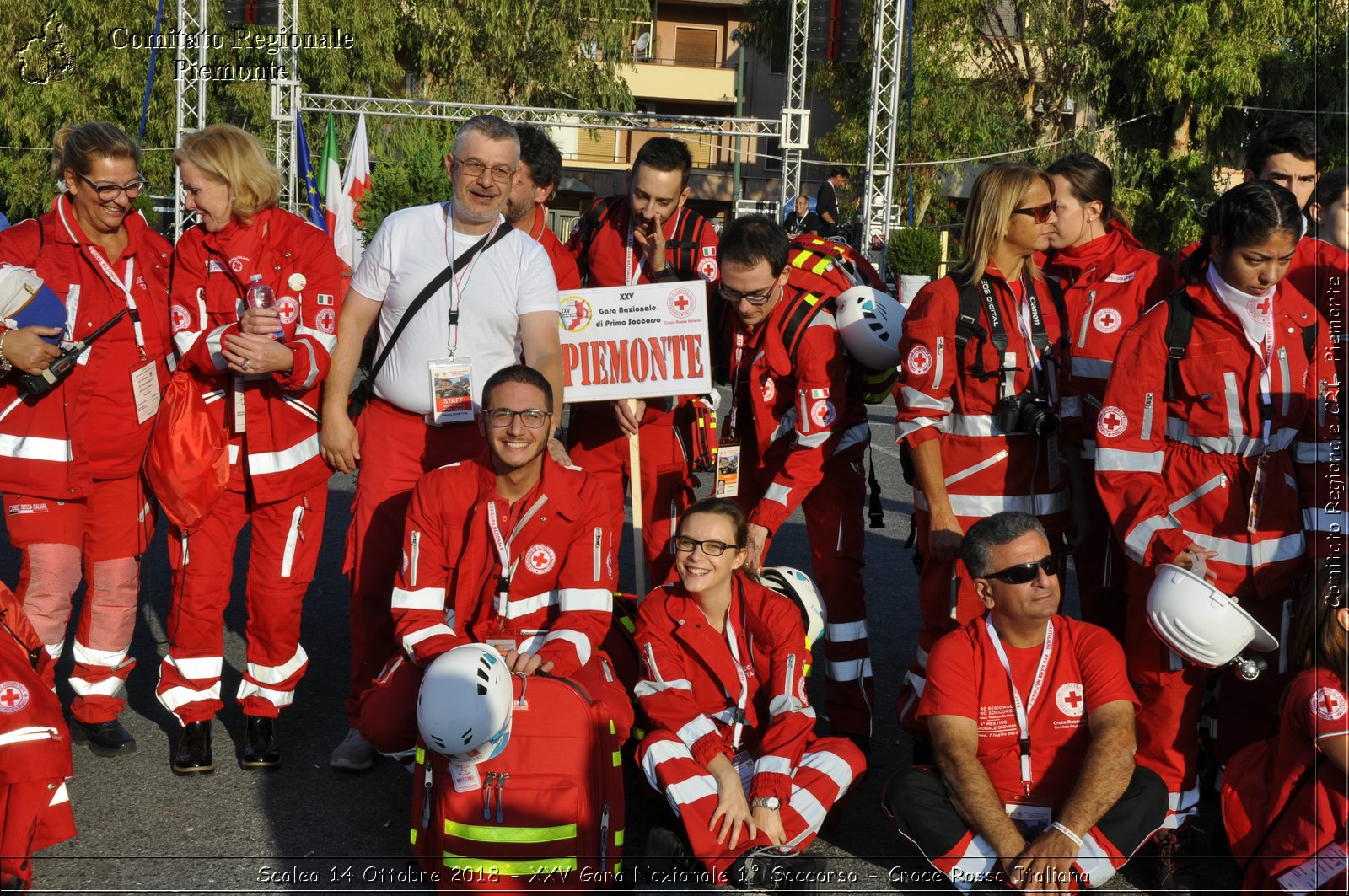 Scalea 14 Ottobre 2018 - XXV Gara Nazionale 1 Soccorso - Croce Rossa Italiana- Comitato Regionale del Piemonte