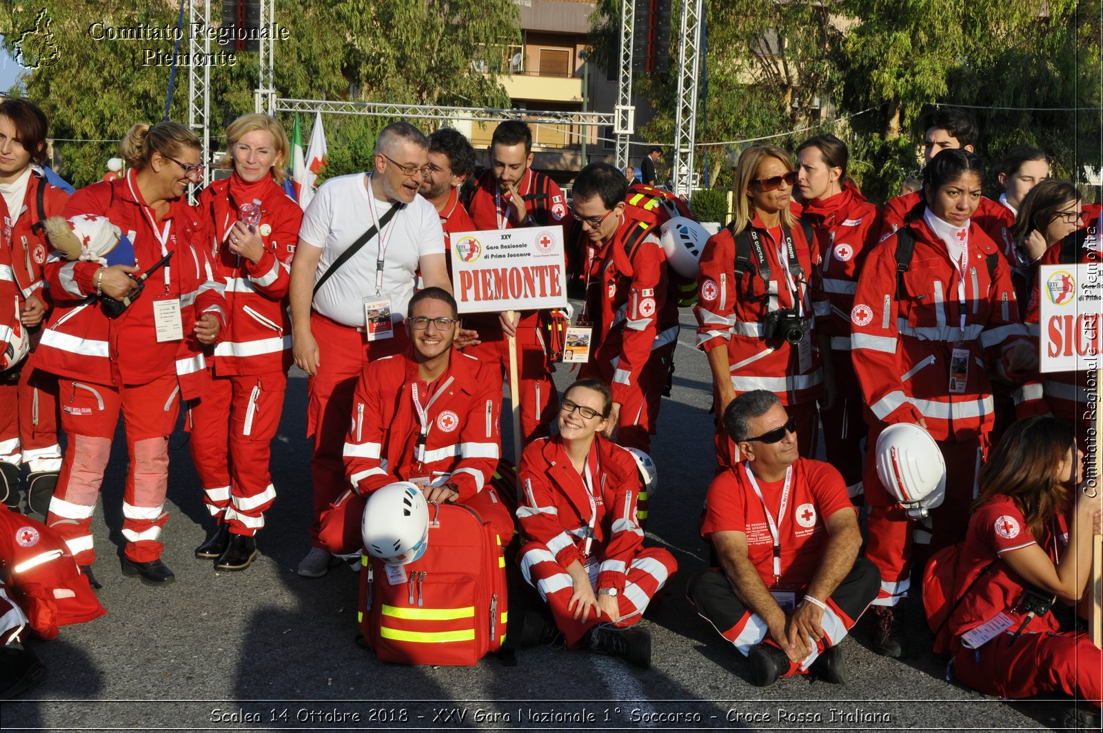 Scalea 14 Ottobre 2018 - XXV Gara Nazionale 1 Soccorso - Croce Rossa Italiana- Comitato Regionale del Piemonte