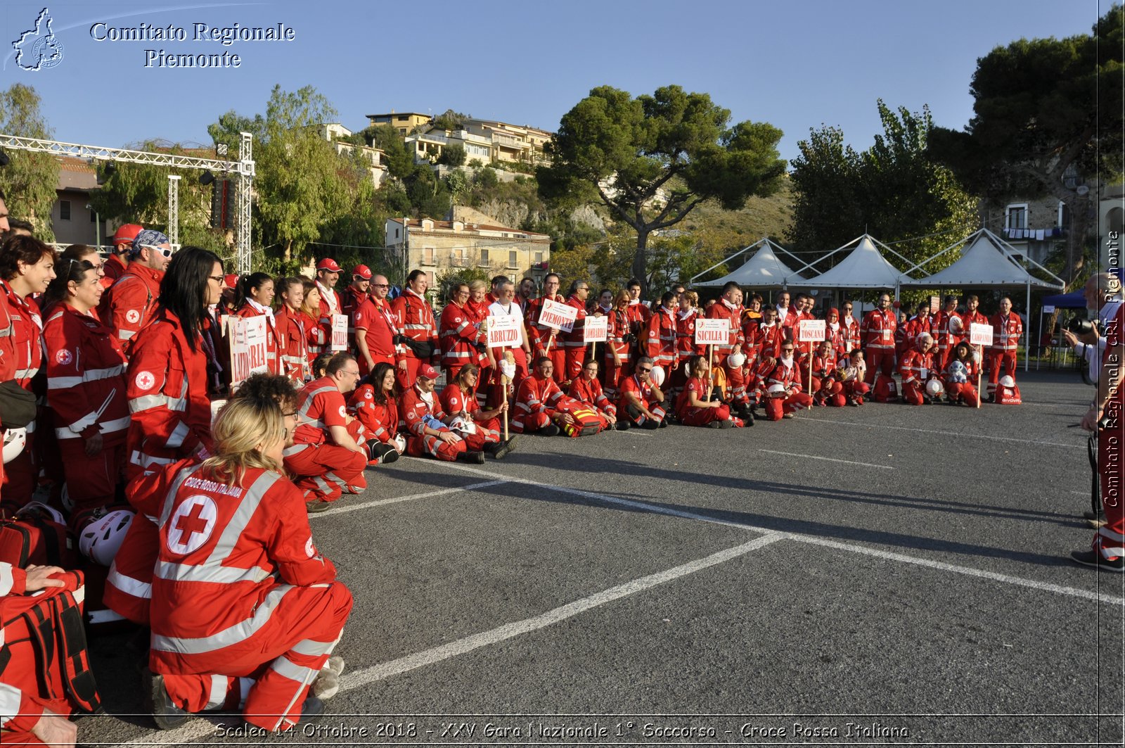 Scalea 14 Ottobre 2018 - XXV Gara Nazionale 1 Soccorso - Croce Rossa Italiana- Comitato Regionale del Piemonte