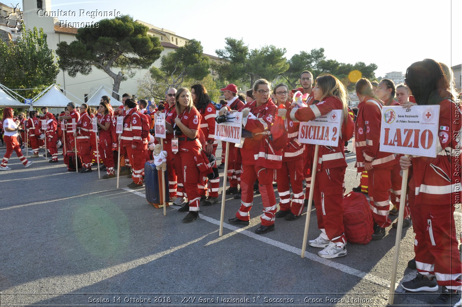 Scalea 14 Ottobre 2018 - XXV Gara Nazionale 1 Soccorso - Croce Rossa Italiana- Comitato Regionale del Piemonte