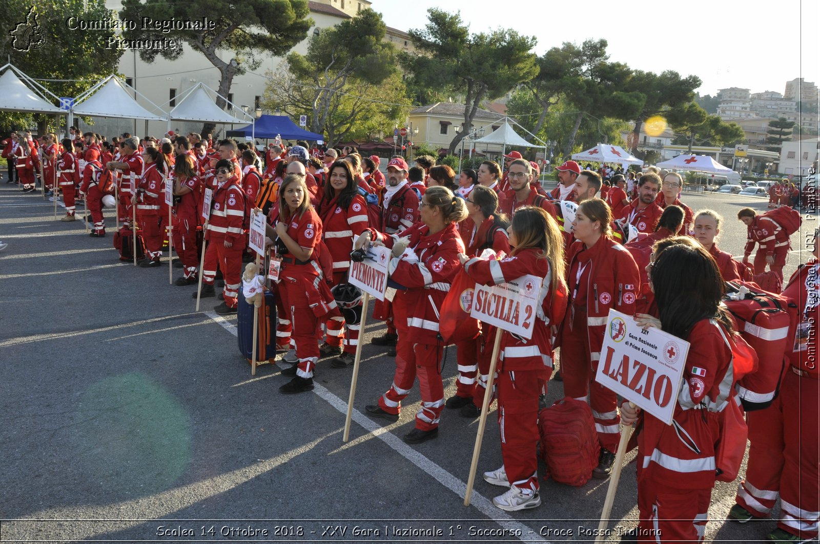 Scalea 14 Ottobre 2018 - XXV Gara Nazionale 1 Soccorso - Croce Rossa Italiana- Comitato Regionale del Piemonte