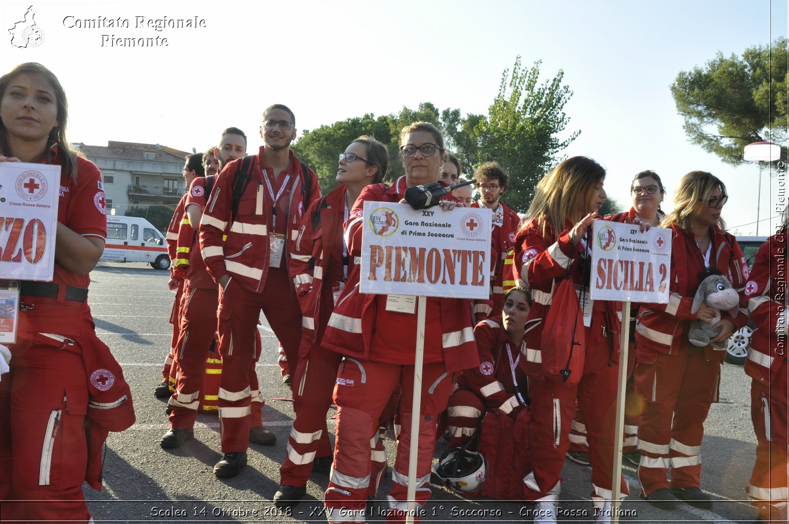 Scalea 14 Ottobre 2018 - XXV Gara Nazionale 1 Soccorso - Croce Rossa Italiana- Comitato Regionale del Piemonte