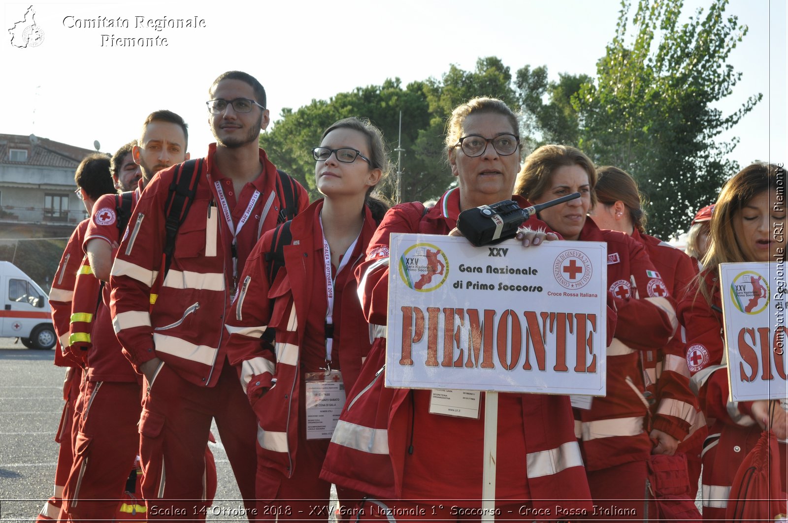 Scalea 14 Ottobre 2018 - XXV Gara Nazionale 1 Soccorso - Croce Rossa Italiana- Comitato Regionale del Piemonte