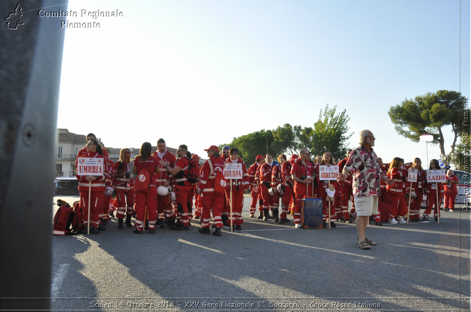 Scalea 14 Ottobre 2018 - XXV Gara Nazionale 1 Soccorso - Croce Rossa Italiana- Comitato Regionale del Piemonte