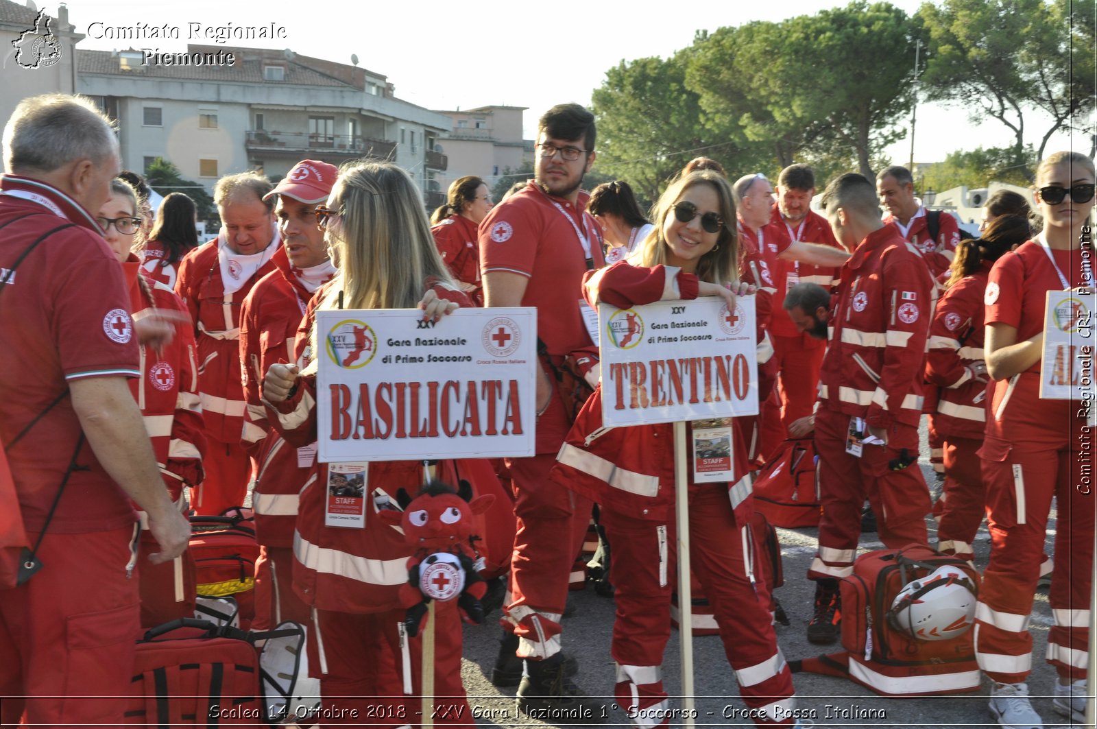 Scalea 14 Ottobre 2018 - XXV Gara Nazionale 1 Soccorso - Croce Rossa Italiana- Comitato Regionale del Piemonte