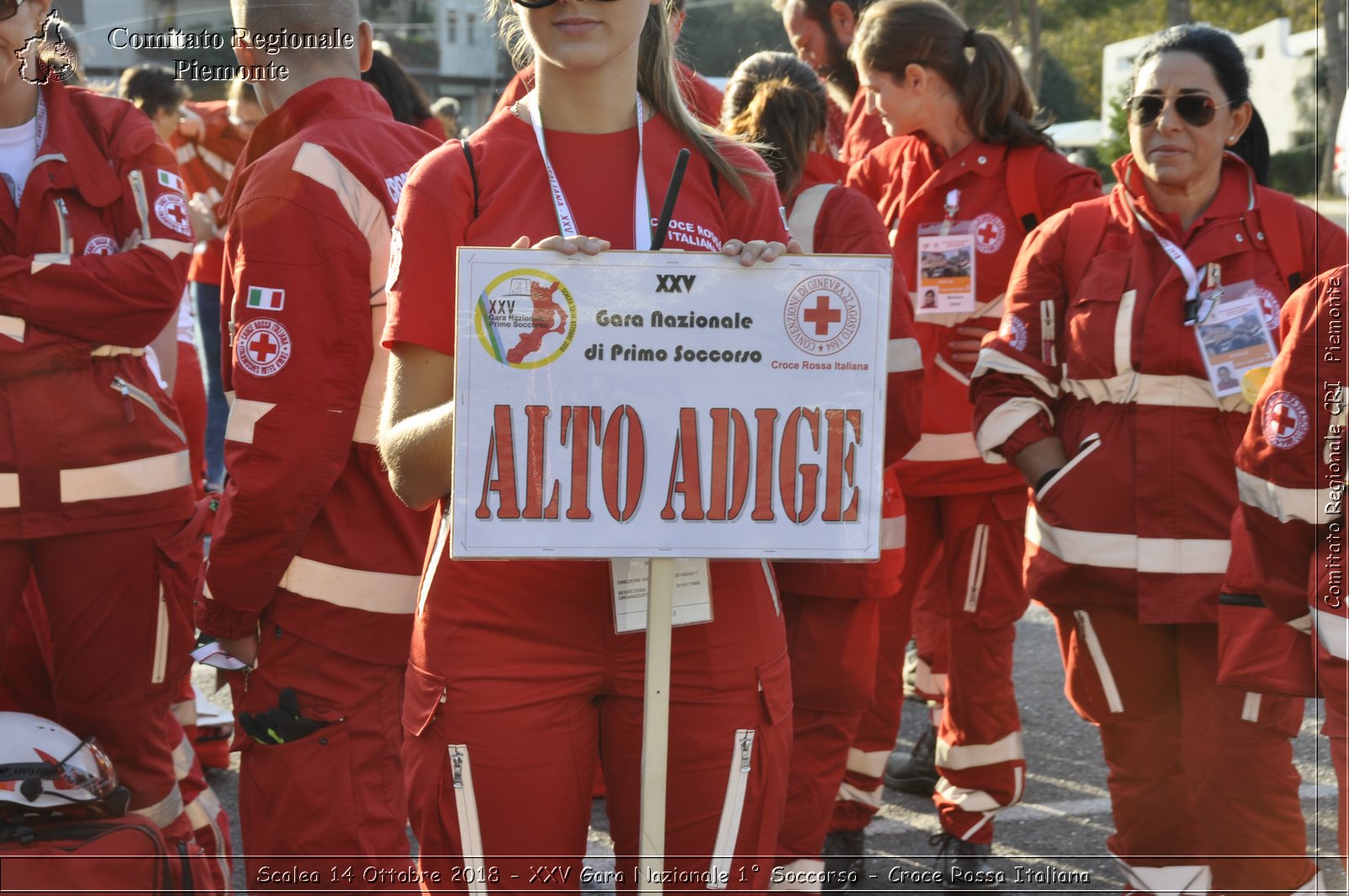 Scalea 14 Ottobre 2018 - XXV Gara Nazionale 1 Soccorso - Croce Rossa Italiana- Comitato Regionale del Piemonte