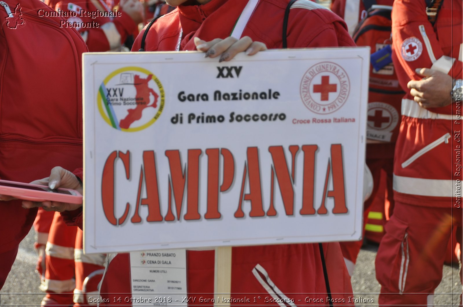 Scalea 14 Ottobre 2018 - XXV Gara Nazionale 1 Soccorso - Croce Rossa Italiana- Comitato Regionale del Piemonte