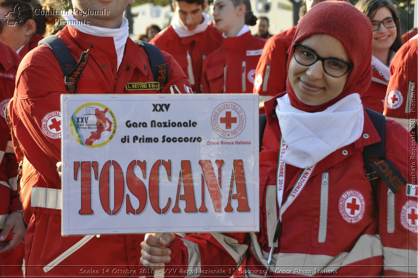 Scalea 14 Ottobre 2018 - XXV Gara Nazionale 1 Soccorso - Croce Rossa Italiana- Comitato Regionale del Piemonte