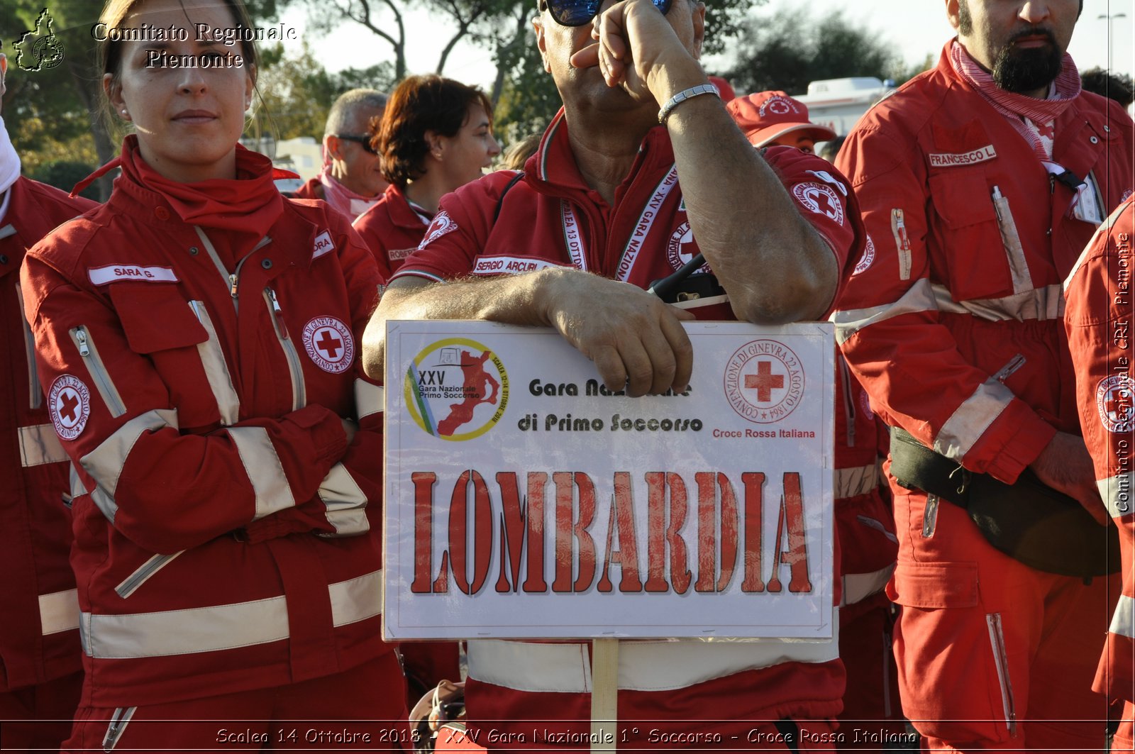 Scalea 14 Ottobre 2018 - XXV Gara Nazionale 1 Soccorso - Croce Rossa Italiana- Comitato Regionale del Piemonte