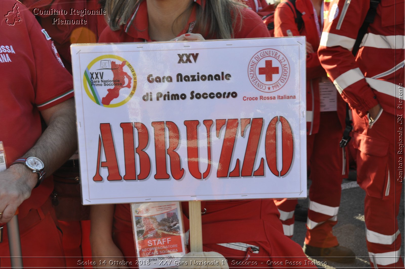 Scalea 14 Ottobre 2018 - XXV Gara Nazionale 1 Soccorso - Croce Rossa Italiana- Comitato Regionale del Piemonte