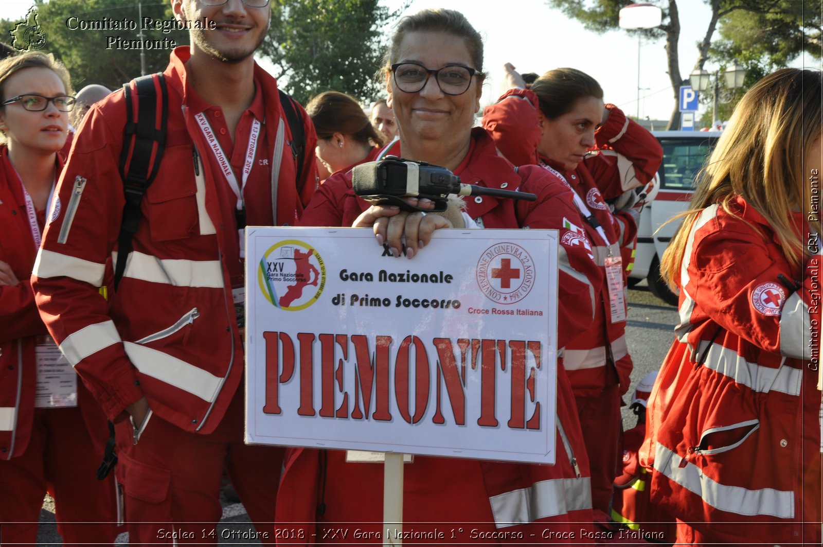 Scalea 14 Ottobre 2018 - XXV Gara Nazionale 1 Soccorso - Croce Rossa Italiana- Comitato Regionale del Piemonte