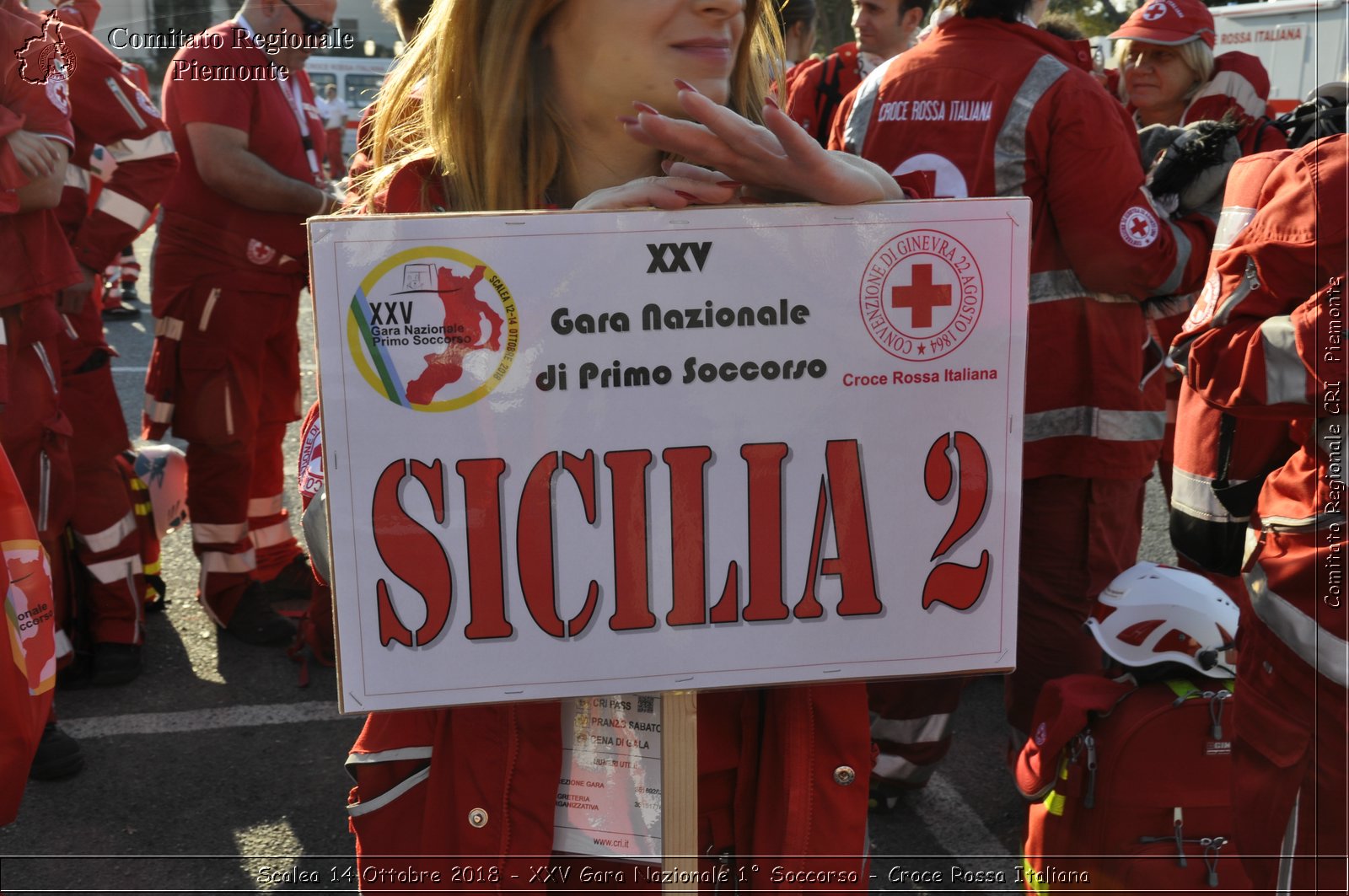 Scalea 14 Ottobre 2018 - XXV Gara Nazionale 1 Soccorso - Croce Rossa Italiana- Comitato Regionale del Piemonte