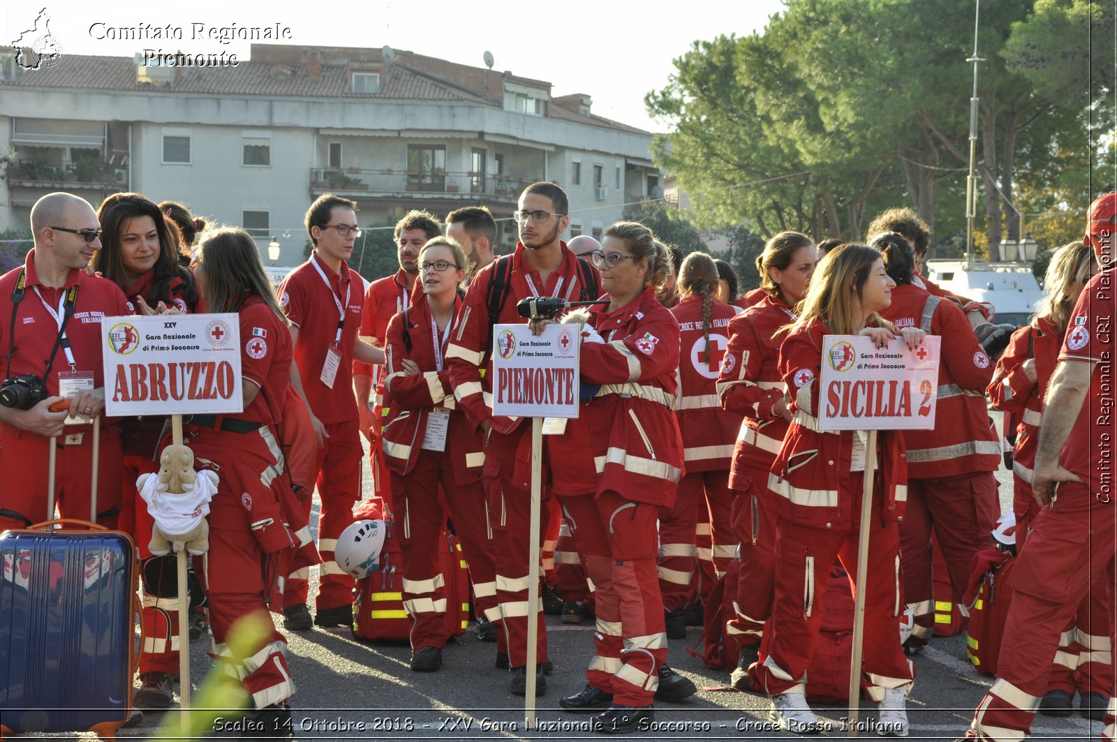 Scalea 14 Ottobre 2018 - XXV Gara Nazionale 1 Soccorso - Croce Rossa Italiana- Comitato Regionale del Piemonte