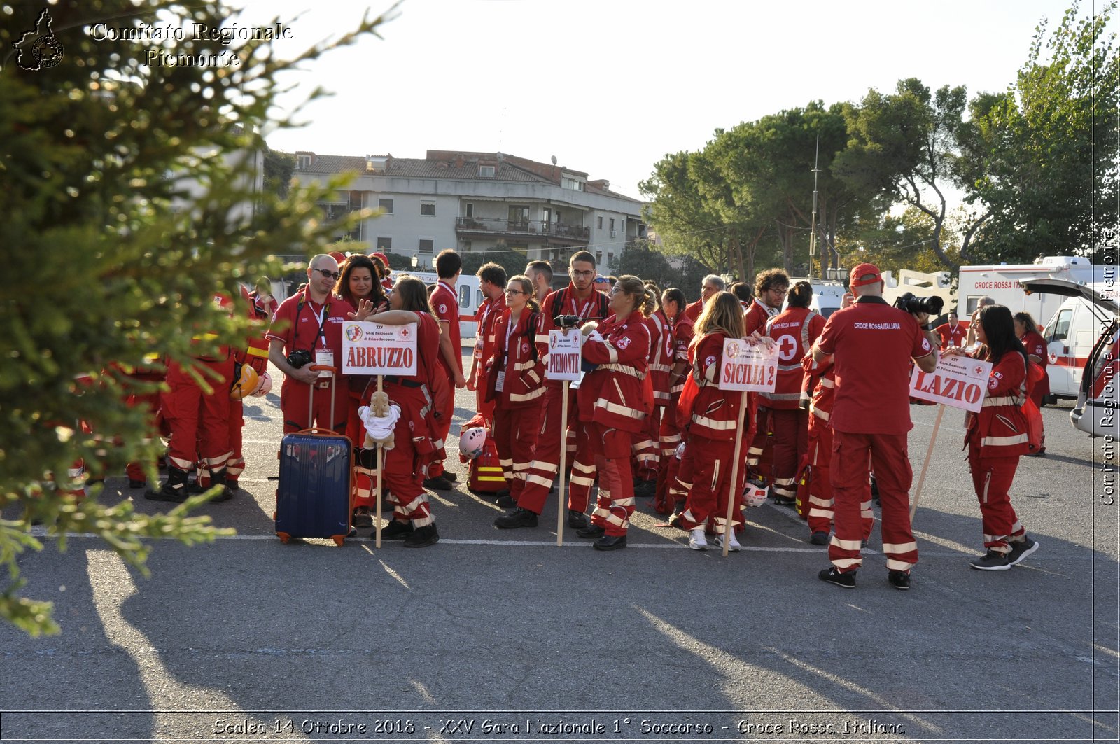 Scalea 14 Ottobre 2018 - XXV Gara Nazionale 1 Soccorso - Croce Rossa Italiana- Comitato Regionale del Piemonte