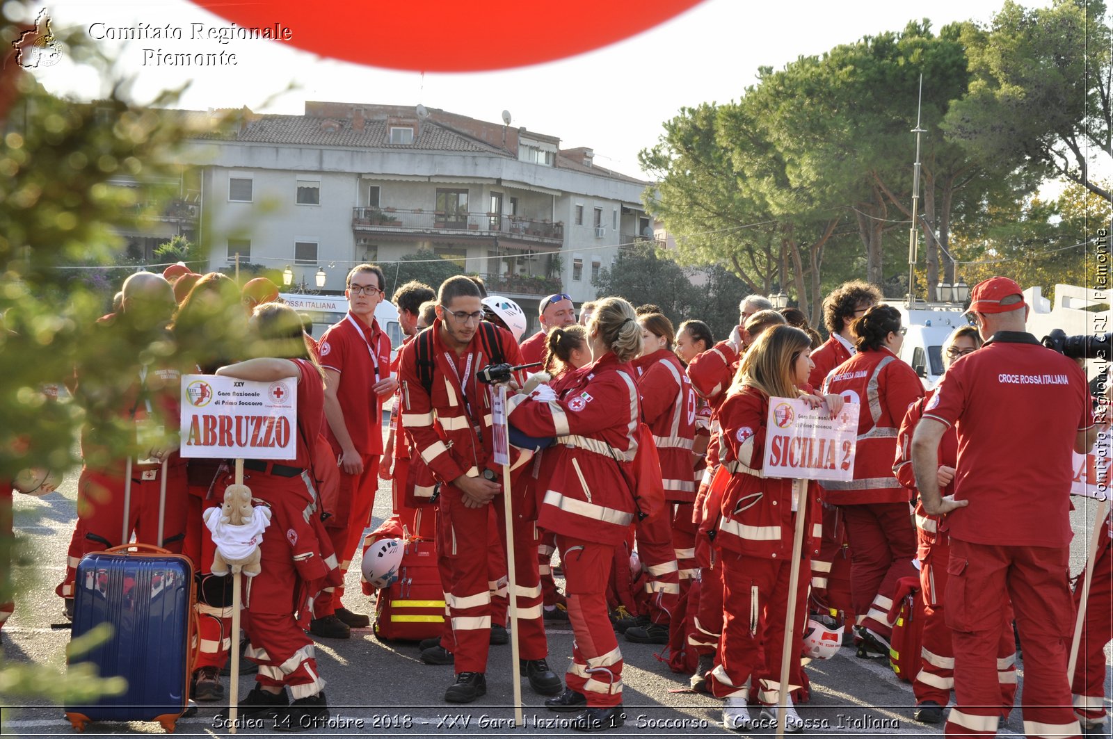 Scalea 14 Ottobre 2018 - XXV Gara Nazionale 1 Soccorso - Croce Rossa Italiana- Comitato Regionale del Piemonte