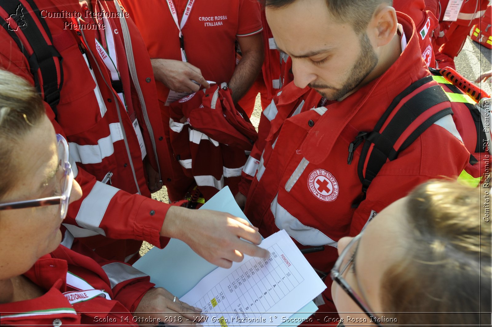 Scalea 14 Ottobre 2018 - XXV Gara Nazionale 1 Soccorso - Croce Rossa Italiana- Comitato Regionale del Piemonte