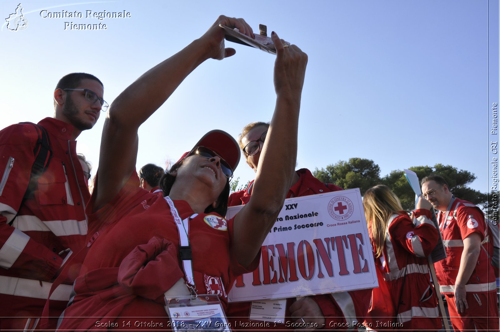 Scalea 14 Ottobre 2018 - XXV Gara Nazionale 1 Soccorso - Croce Rossa Italiana- Comitato Regionale del Piemonte