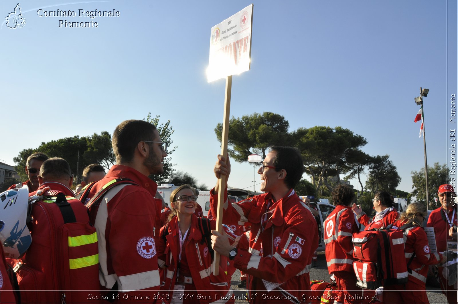 Scalea 14 Ottobre 2018 - XXV Gara Nazionale 1 Soccorso - Croce Rossa Italiana- Comitato Regionale del Piemonte