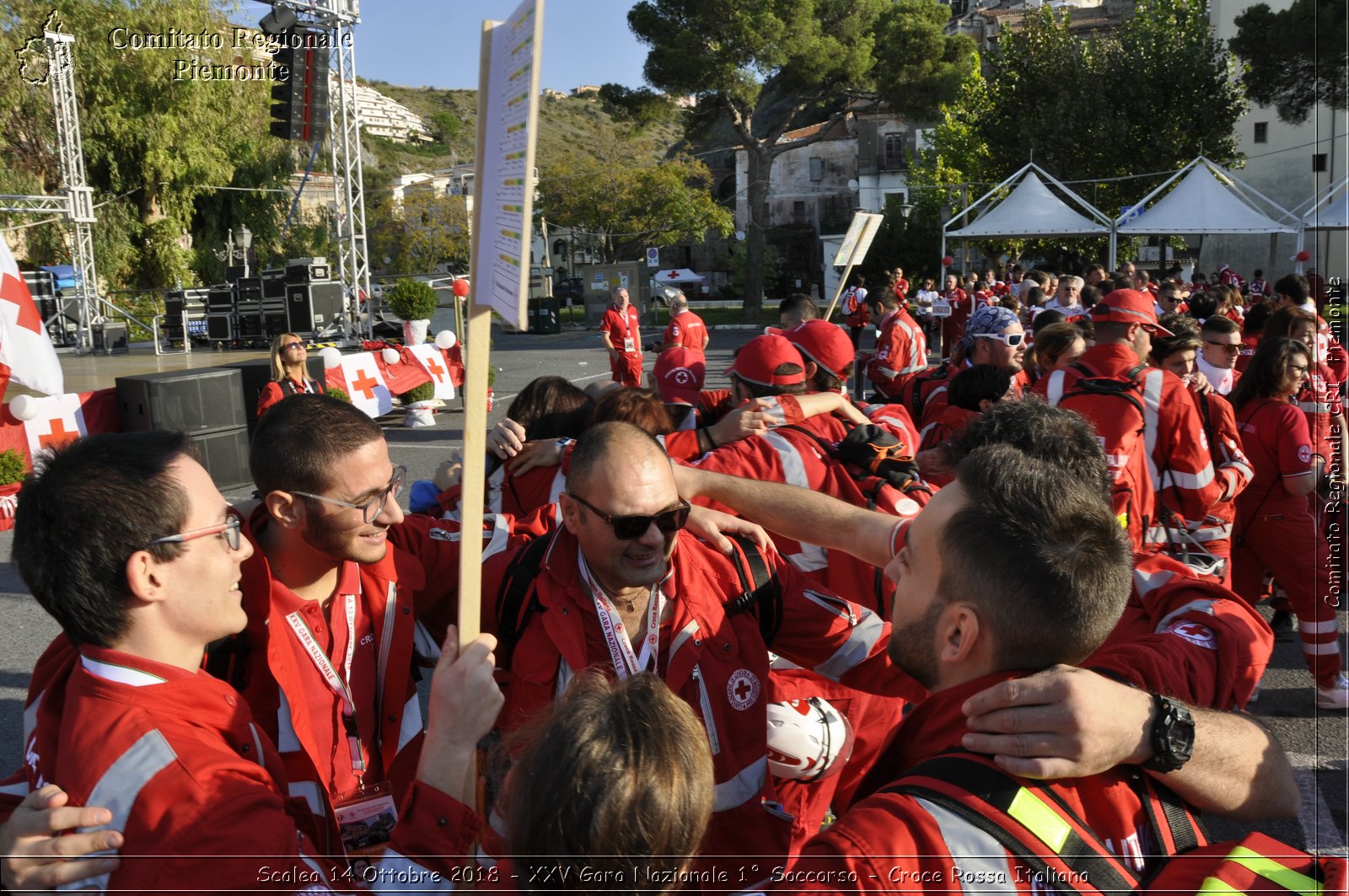 Scalea 14 Ottobre 2018 - XXV Gara Nazionale 1 Soccorso - Croce Rossa Italiana- Comitato Regionale del Piemonte