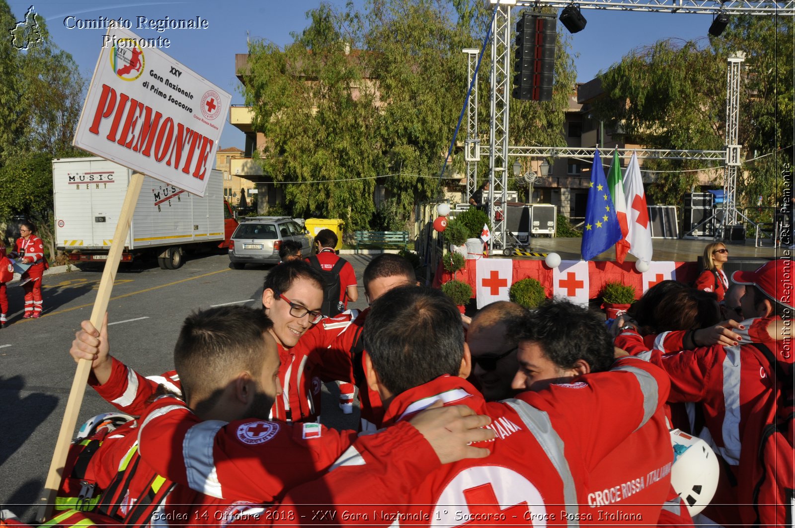 Scalea 14 Ottobre 2018 - XXV Gara Nazionale 1 Soccorso - Croce Rossa Italiana- Comitato Regionale del Piemonte