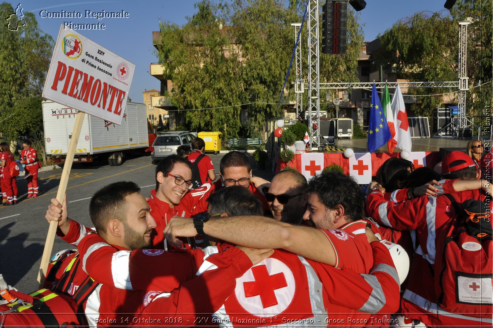 Scalea 14 Ottobre 2018 - XXV Gara Nazionale 1 Soccorso - Croce Rossa Italiana- Comitato Regionale del Piemonte