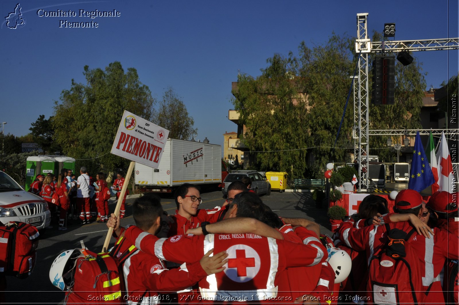 Scalea 14 Ottobre 2018 - XXV Gara Nazionale 1 Soccorso - Croce Rossa Italiana- Comitato Regionale del Piemonte