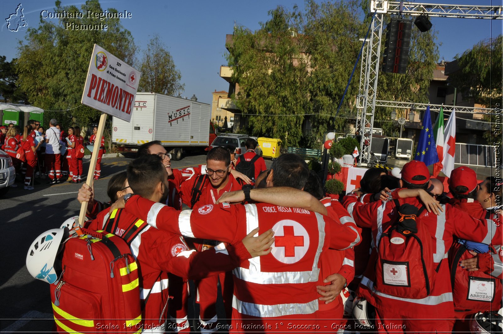 Scalea 14 Ottobre 2018 - XXV Gara Nazionale 1 Soccorso - Croce Rossa Italiana- Comitato Regionale del Piemonte