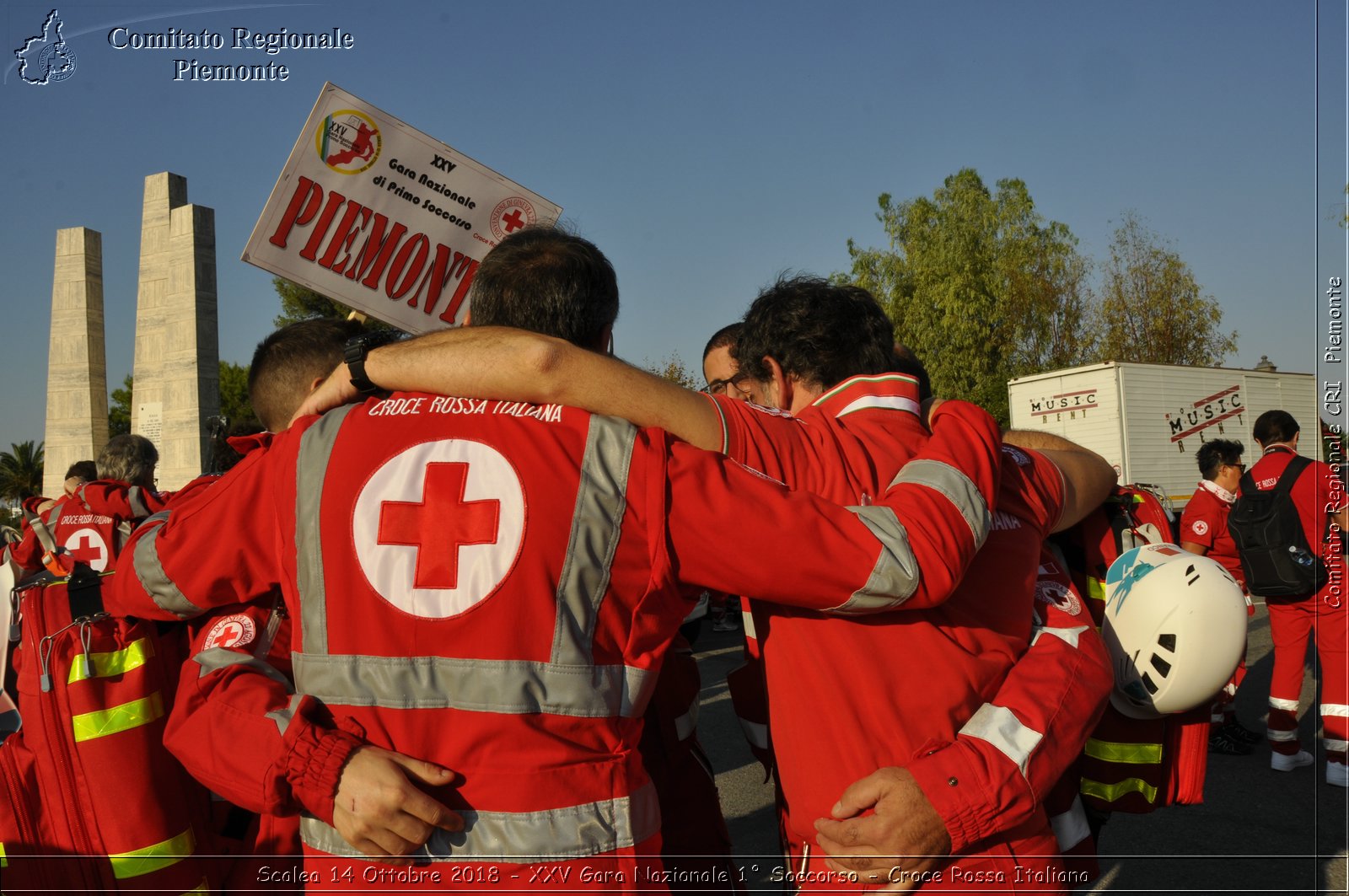 Scalea 14 Ottobre 2018 - XXV Gara Nazionale 1 Soccorso - Croce Rossa Italiana- Comitato Regionale del Piemonte