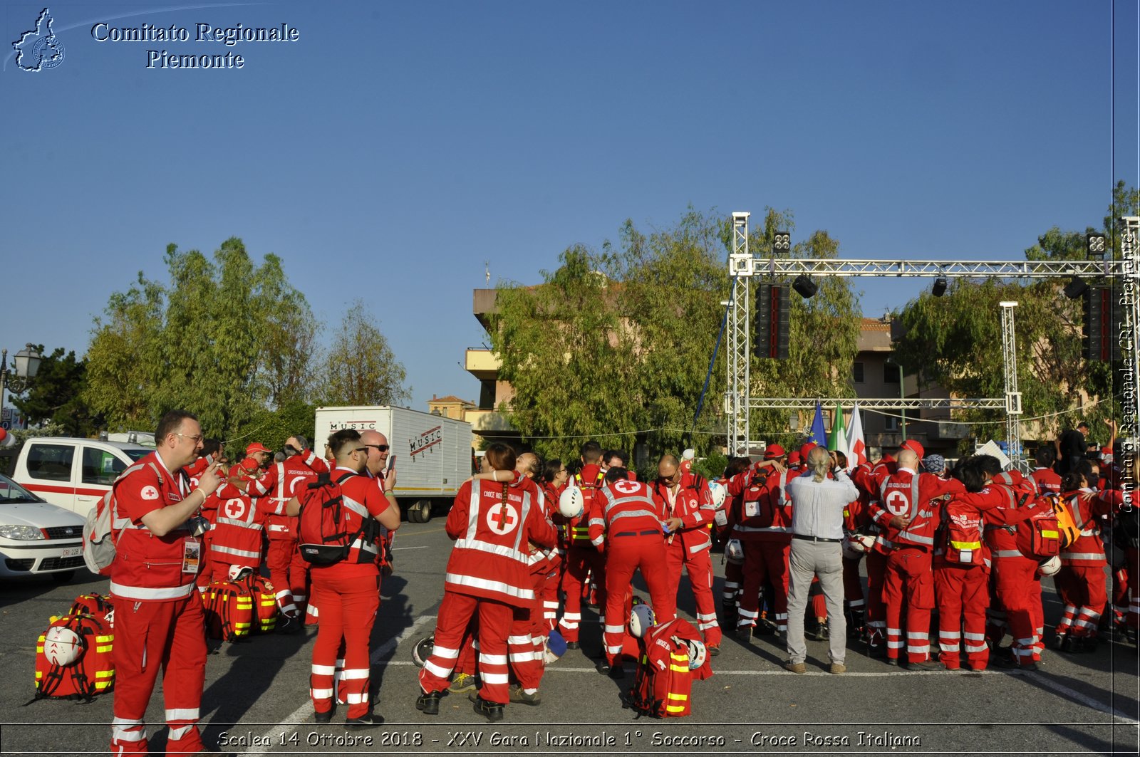 Scalea 14 Ottobre 2018 - XXV Gara Nazionale 1 Soccorso - Croce Rossa Italiana- Comitato Regionale del Piemonte