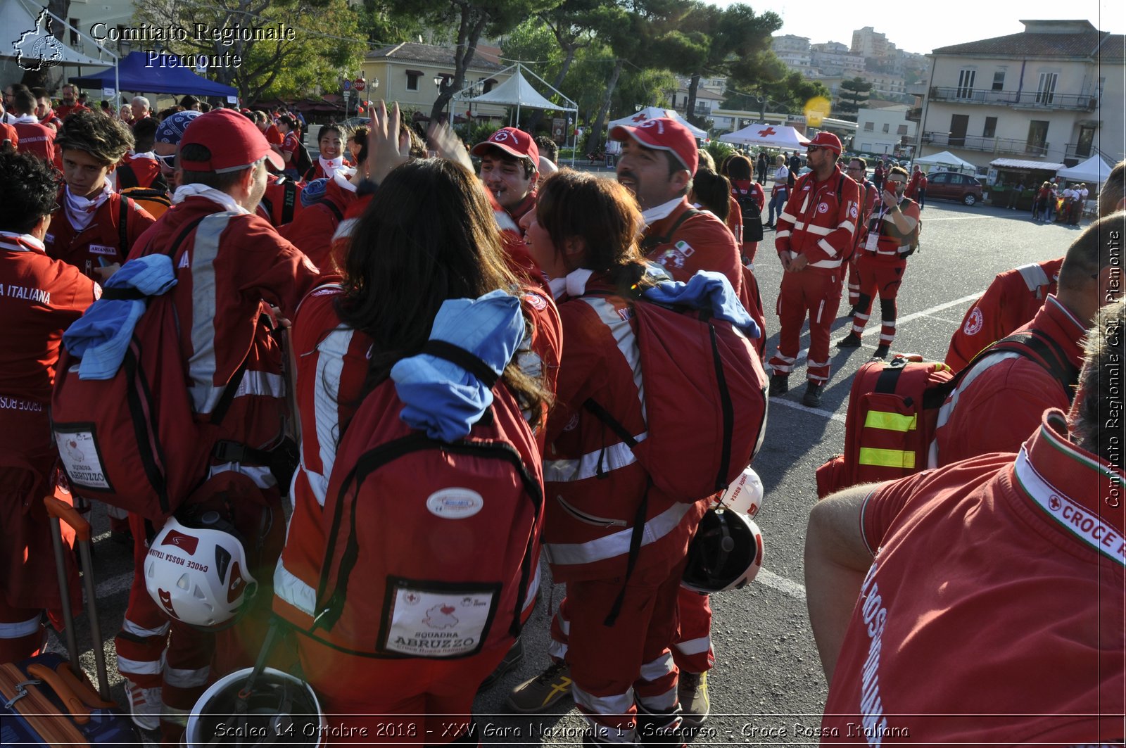 Scalea 14 Ottobre 2018 - XXV Gara Nazionale 1 Soccorso - Croce Rossa Italiana- Comitato Regionale del Piemonte