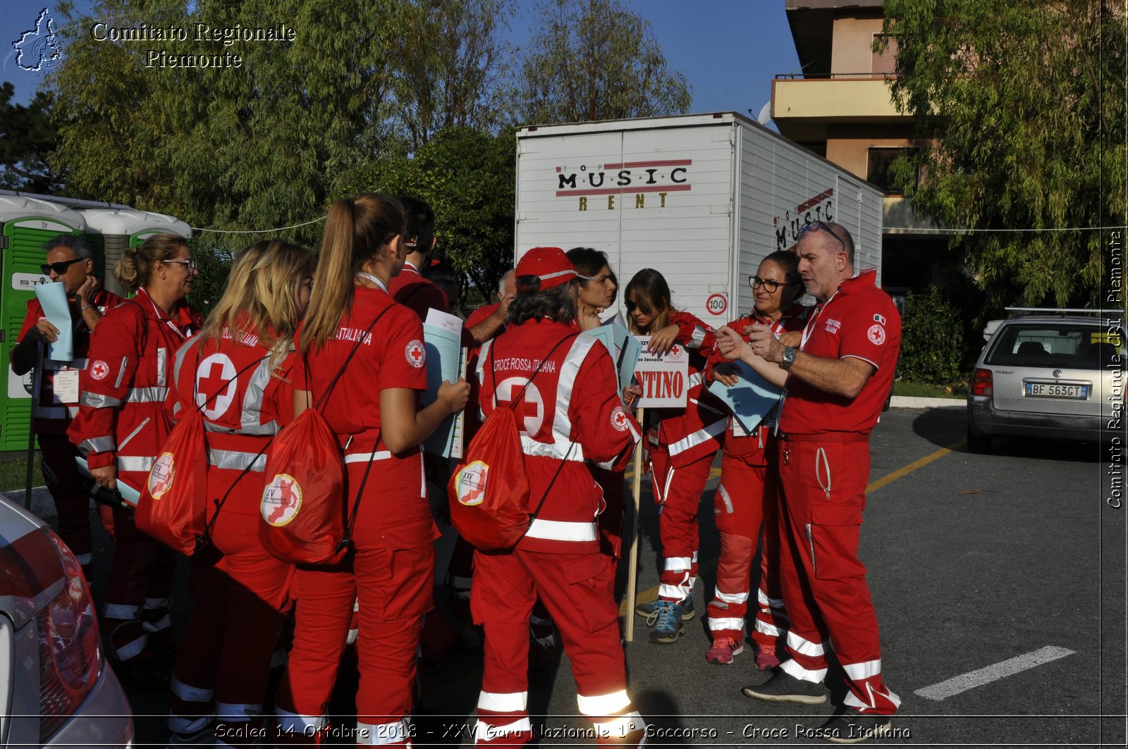 Scalea 14 Ottobre 2018 - XXV Gara Nazionale 1 Soccorso - Croce Rossa Italiana- Comitato Regionale del Piemonte