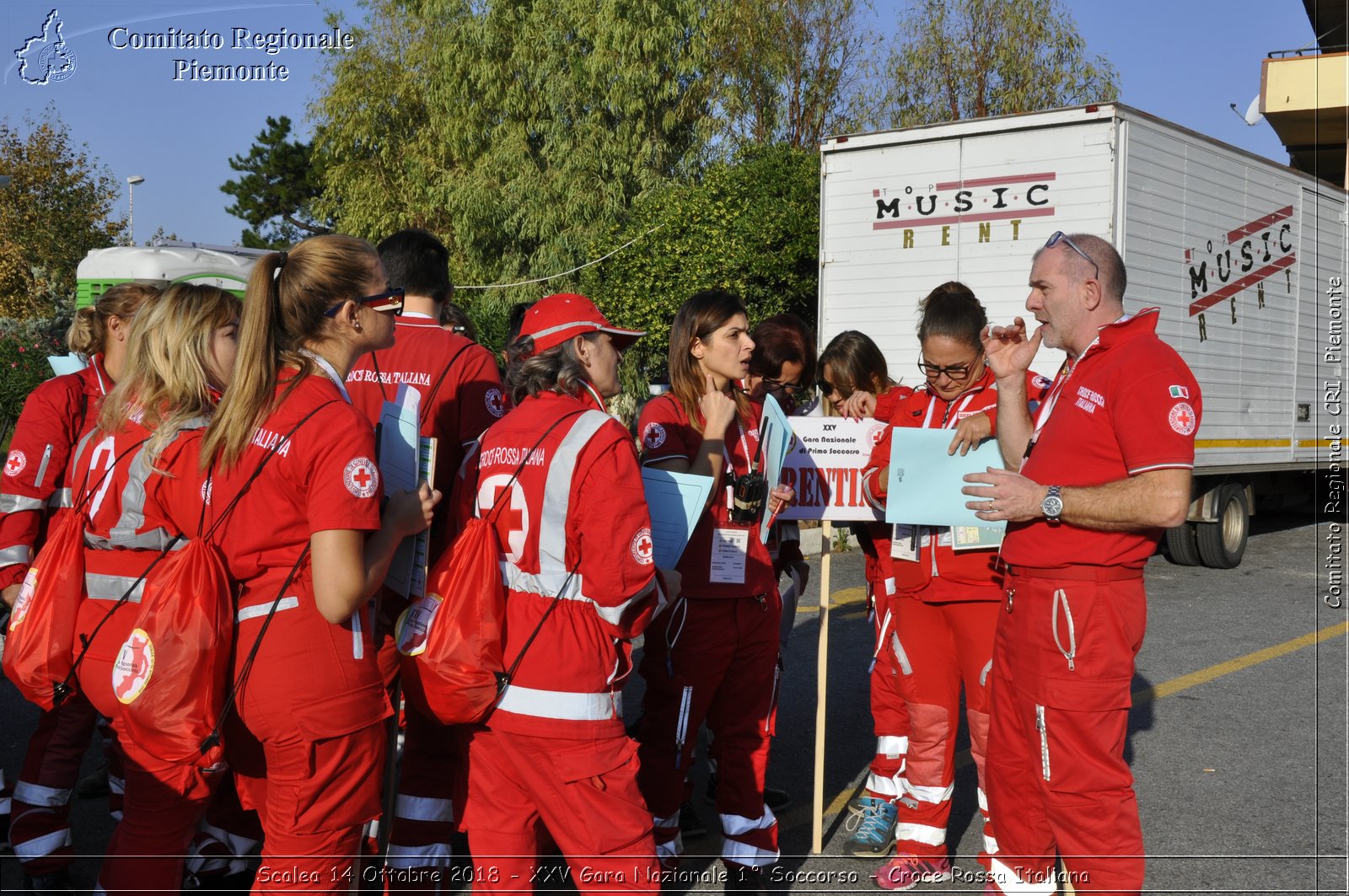 Scalea 14 Ottobre 2018 - XXV Gara Nazionale 1 Soccorso - Croce Rossa Italiana- Comitato Regionale del Piemonte