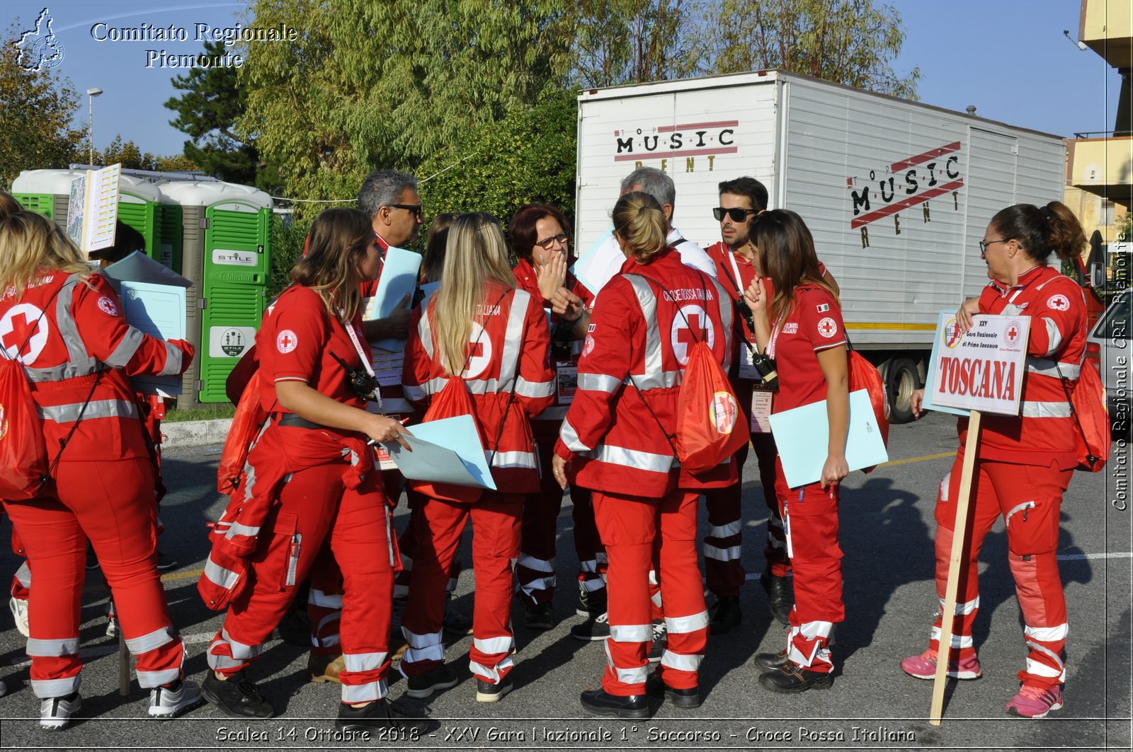 Scalea 14 Ottobre 2018 - XXV Gara Nazionale 1 Soccorso - Croce Rossa Italiana- Comitato Regionale del Piemonte